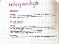 Notatki o interpunkcji: kropka po skrótach, przecinek robi różnicę między zdaniami i po niektórych spójnikach.