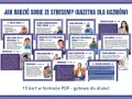 Gazetka dla uczniów "Jak radzić sobie ze stresem?" - stres karta pracy z poradami i ćwiczeniami.