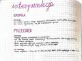 Notatki o interpunkcji: KROPKA po skrótach, PRZECINEK między zdaniami, przed "czy" jeśli wprowadza zdanie podrzędne.