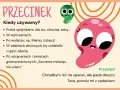 Ilustracja wyjaśnia, kiedy stawiamy przecinek. W przykładzie: "Chciałbym iść na spacer, ale pada deszcz.