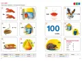 Rysunki z literami i cyframi tworzą zagadki. Na przykład: dwa homary "bu" i "sa" to "busa". Co to jest?