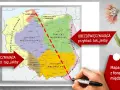 Mapa dialektów Polski. Przykłady gwary wiejskiej: "tag_jakby" (udźwięczniająca) i "tak_jakby" (ubezdźwięczniająca).