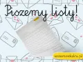 Karta pracy "Piszę listy!" z wzorem kopert i serduszek. Idealna do nauki pisania listów.