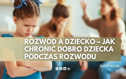 Smutna dziewczynka na pierwszym planie. W tle rodzice kłócą się, co podkreśla trudny rozwód a dziecko. Jak chronić dobro dziecka podczas rozwodu.