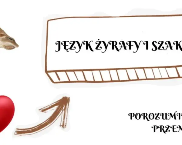 Żyrafa i serce zachęcają do nauki: język żyrafy i szakala ćwiczenia dla dzieci. Porozumienie bez przemocy.