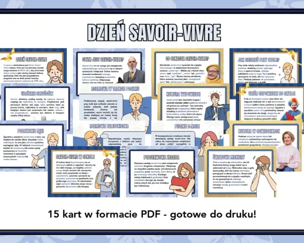 Zasady dobrego wychowania: savoir-vivre w szkole, rozmowa przez telefon, ubiór i maniery.